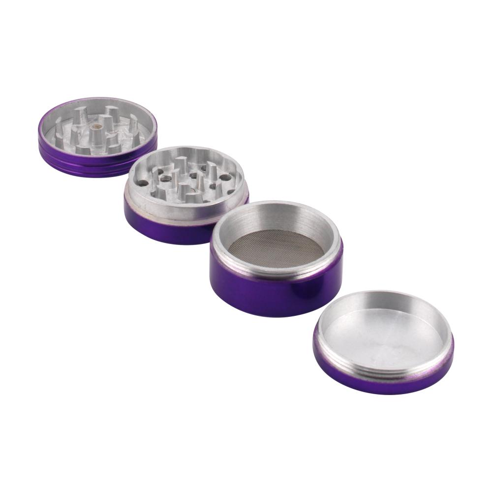 Classic Small Metal Grinder-4 Piece-Purple
