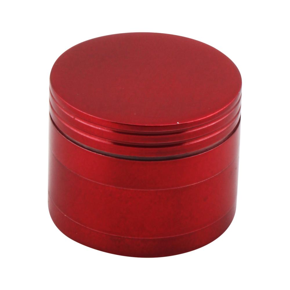 Classic Small Metal Grinder-4 Piece-Red