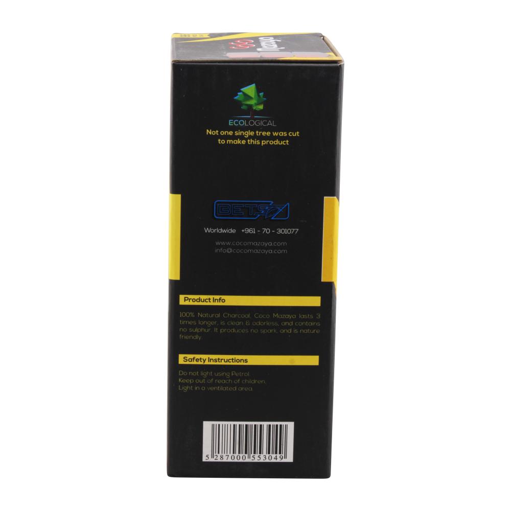 Coco Mazaya Coconut Hookah Charcoal 96pcs