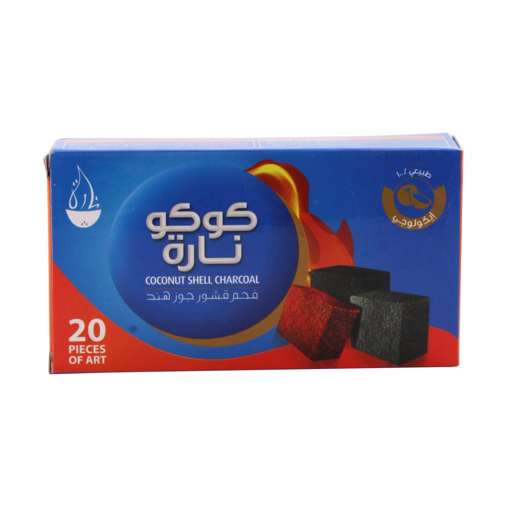 Coco Nara Coconut Shell Charcoal 20pcs