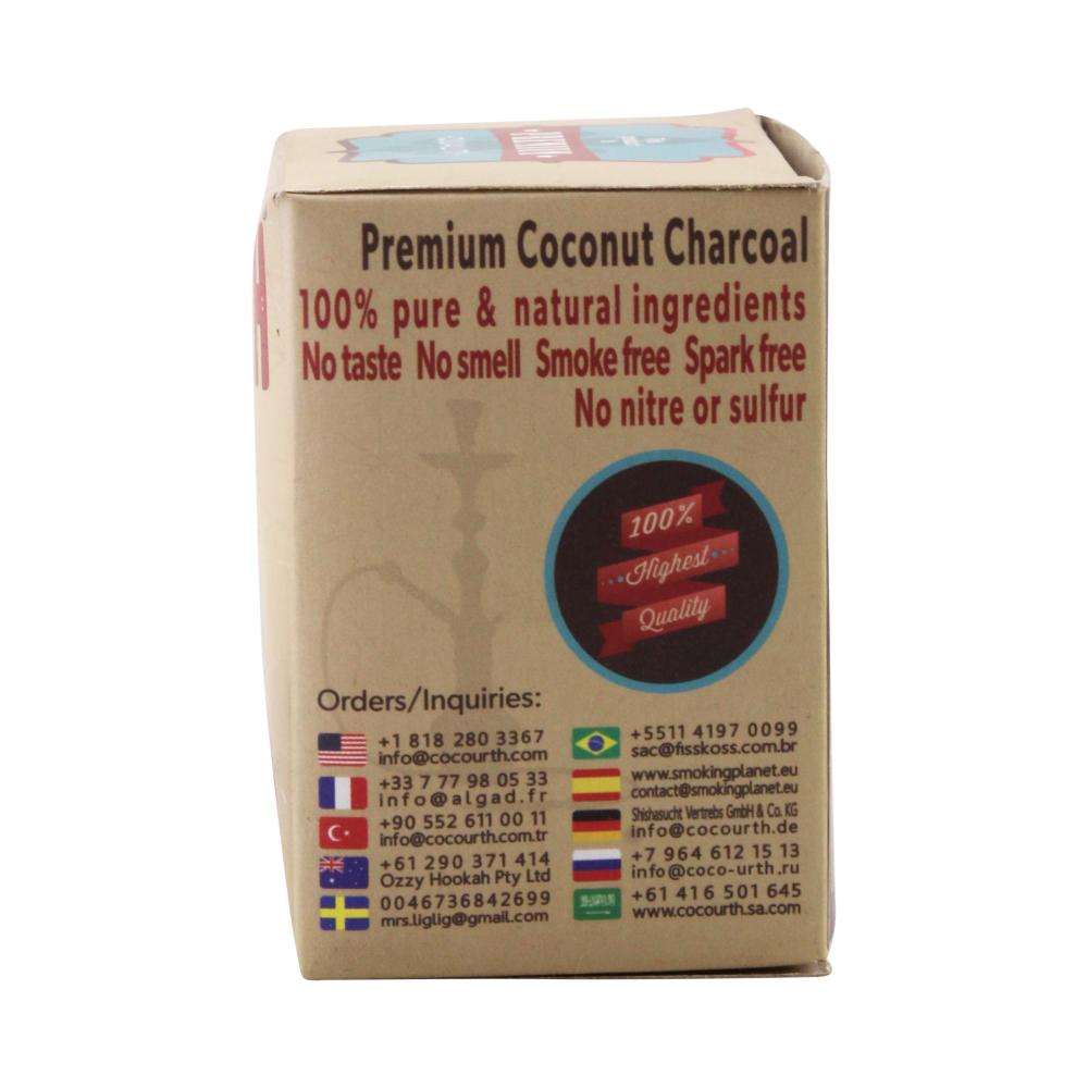 Cocourth Coconut Charcoal 0.25kg 18pcs