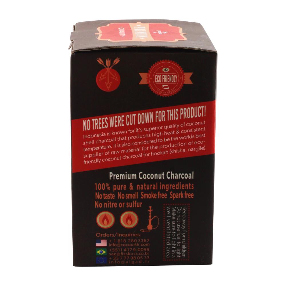 Cocourth Coconut Hookah Charcoal 96pcs