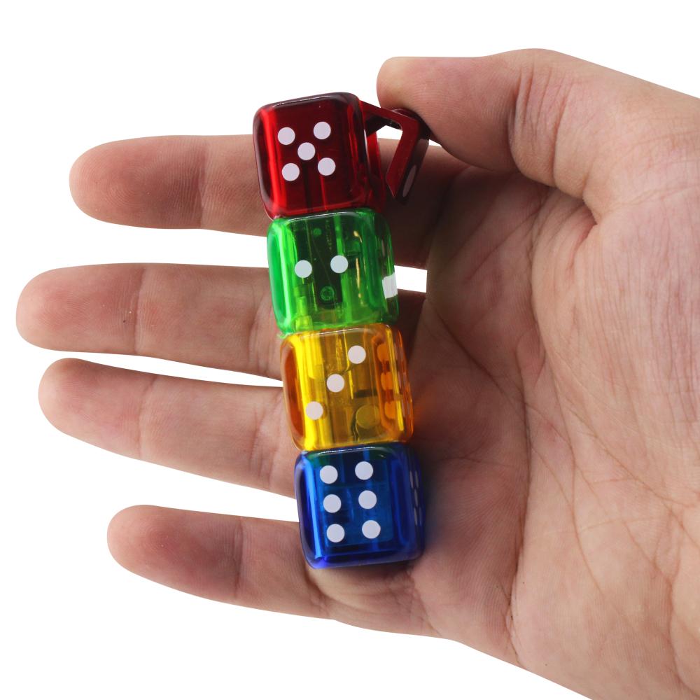 Colorful Dice Single Flame Torch Lighter-Mix