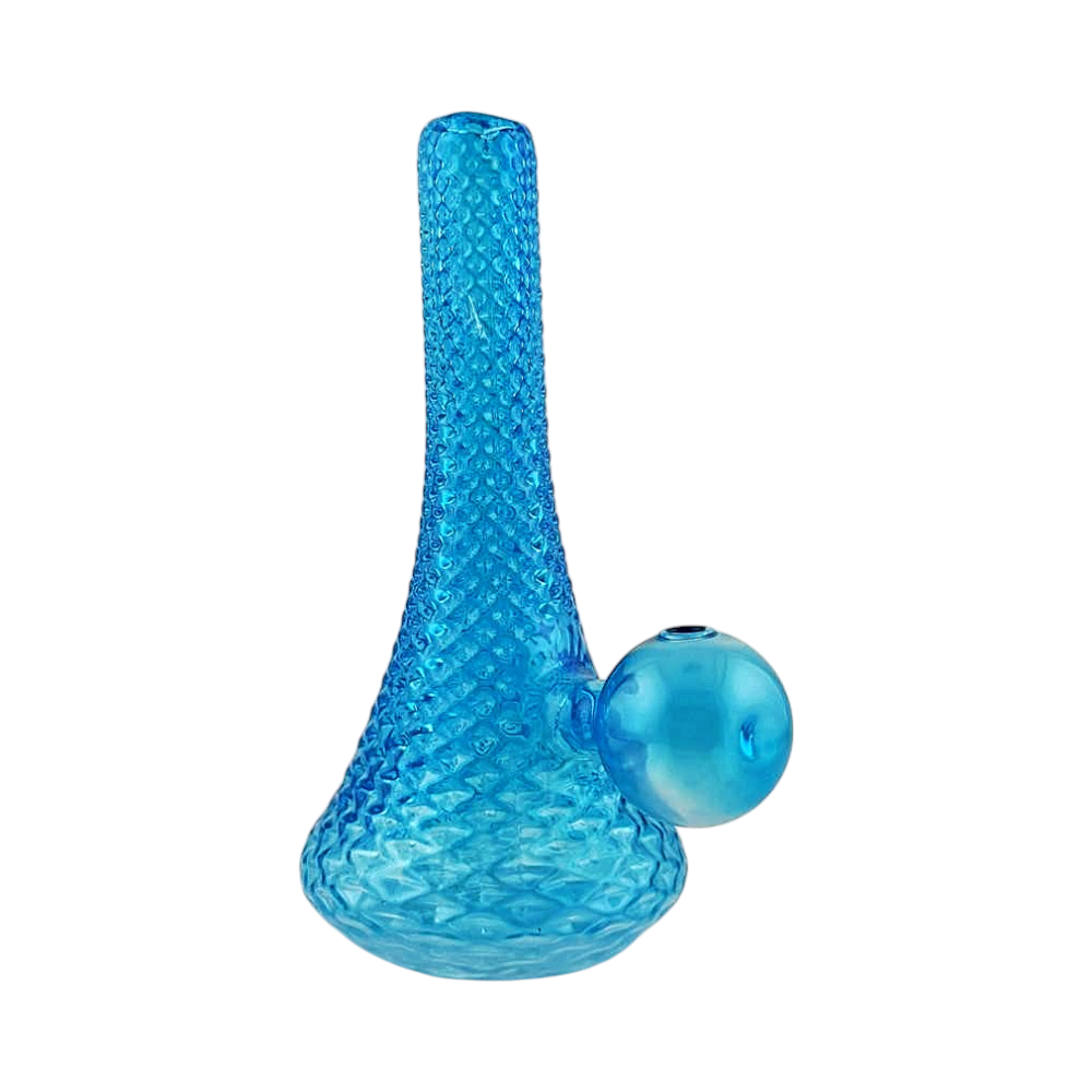Cone Shape Oil Burner Bubbler-Blue