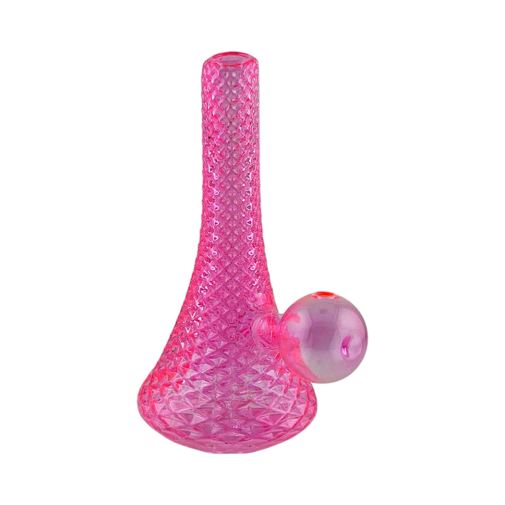 Cone Shape Oil Burner Bubbler-Pink