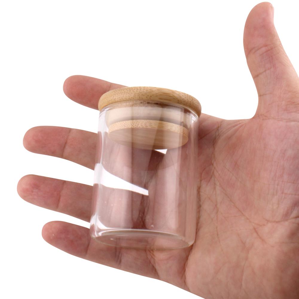 Cookies Design Glass Smell Proof Jar-Yellow