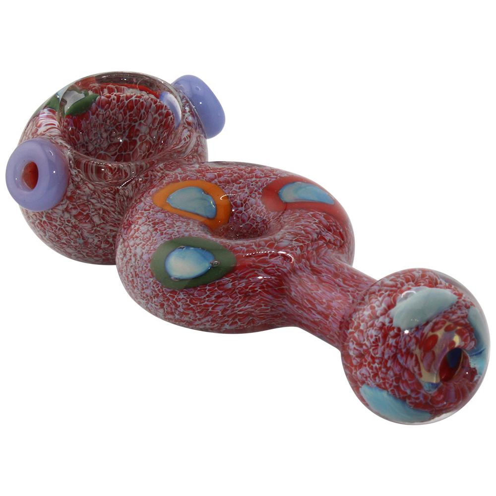 Coral Glass Hand Pipe