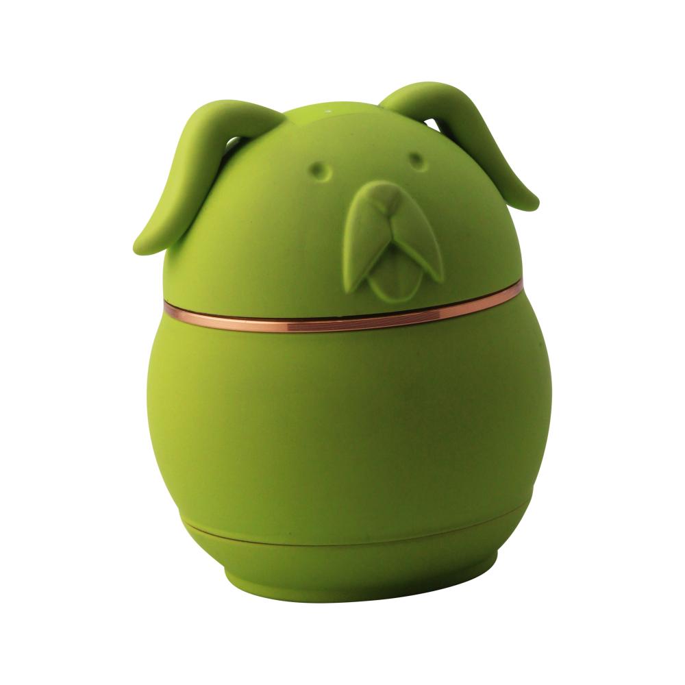 Crush Puppy Plastic Grinder-4 Piece-Lime Green