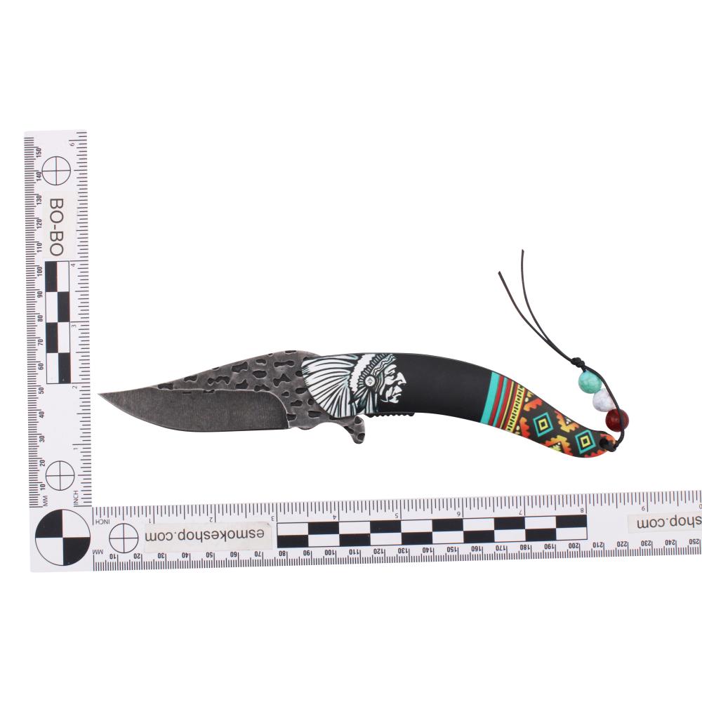 Dark Fantasy N34 Folding Pocket Knife-Black