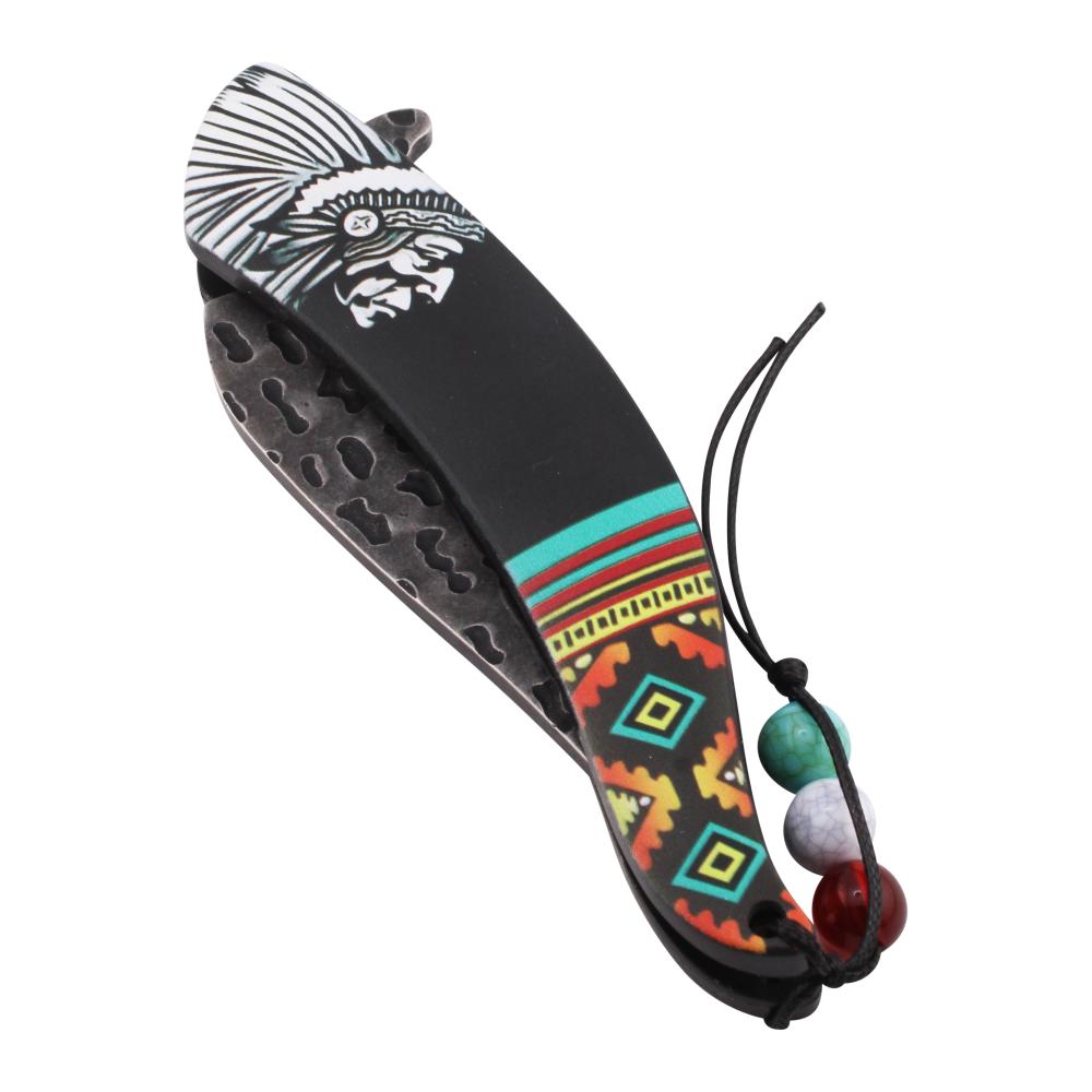 Dark Fantasy N34 Folding Pocket Knife-Black