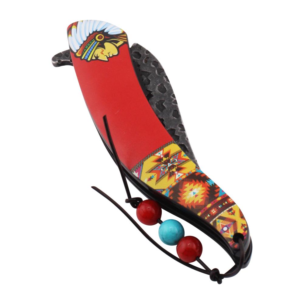 Dark Fantasy N34 Folding Pocket Knife-Red