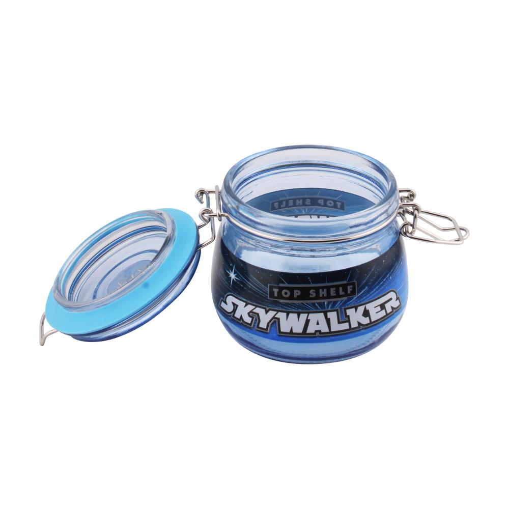 Dark Tank Big Smell Proof Storage Jar-Blue