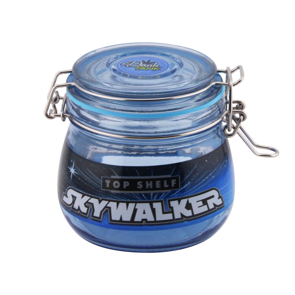 Dark Tank Big Smell Proof Storage Jar-Blue