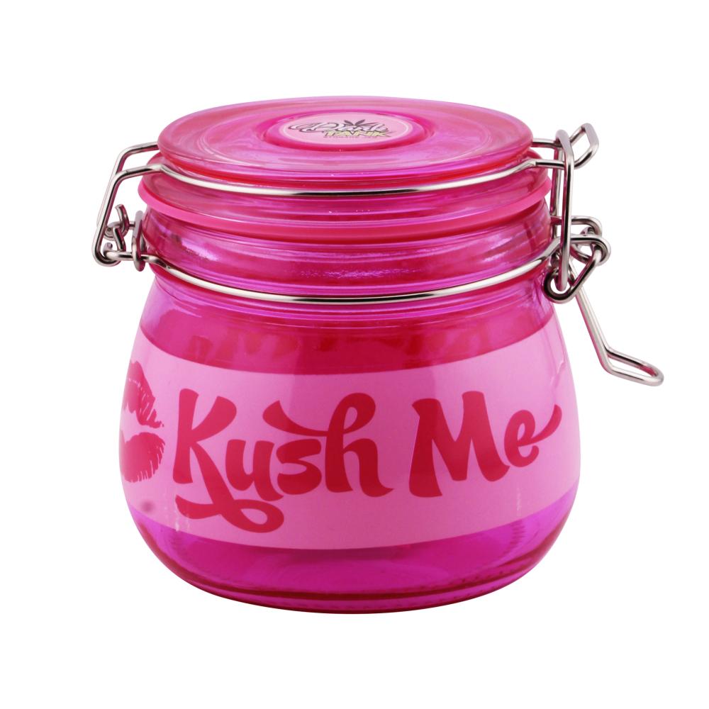 Dark Tank Big Smell Proof Storage Jar-Pink