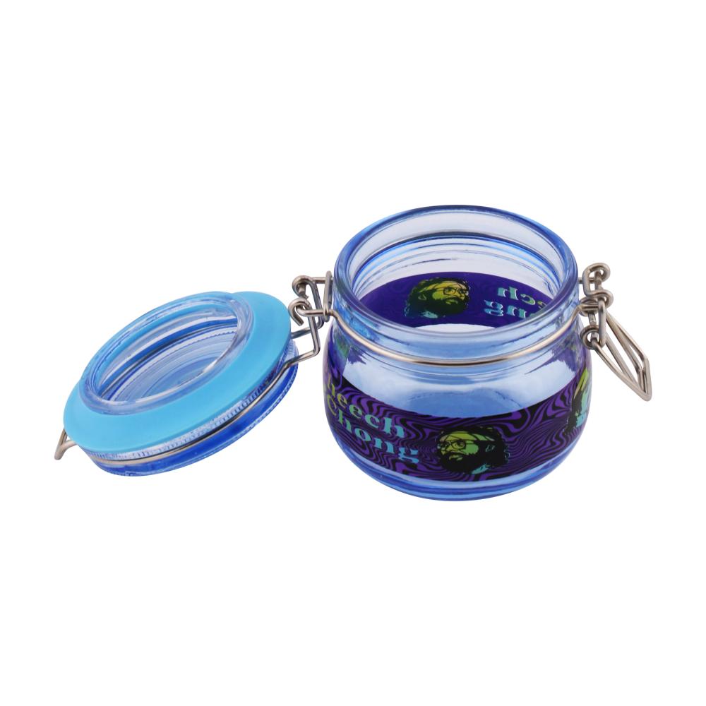 Dark Tank Medium-Blue Smell Proof Storage Jar-Blue