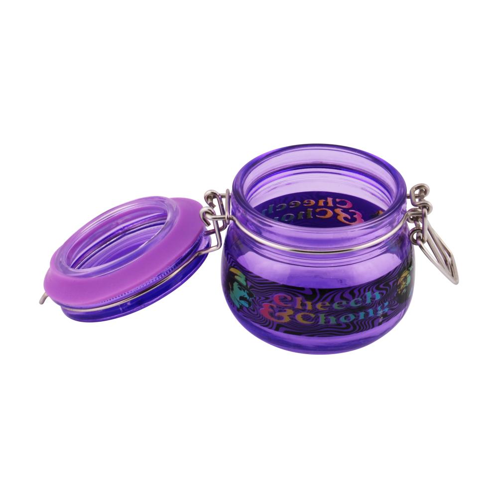 Dark Tank Medium-Blue Smell Proof Storage Jar-Purple