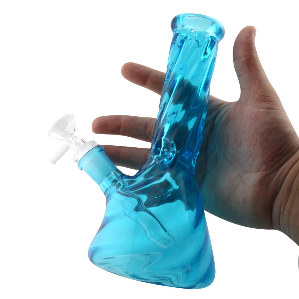 Deep Sea Swirl Water Pipe-Blue