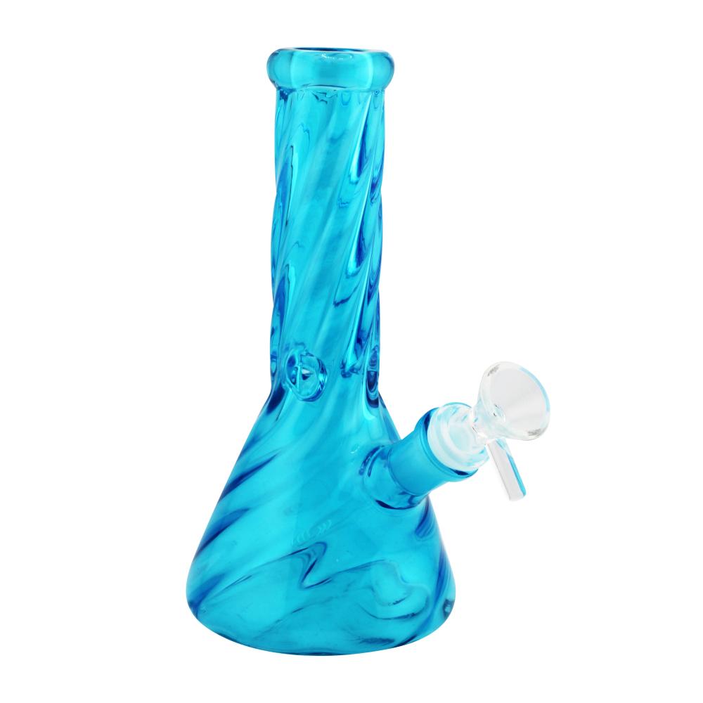 Deep Sea Swirl Water Pipe-Blue