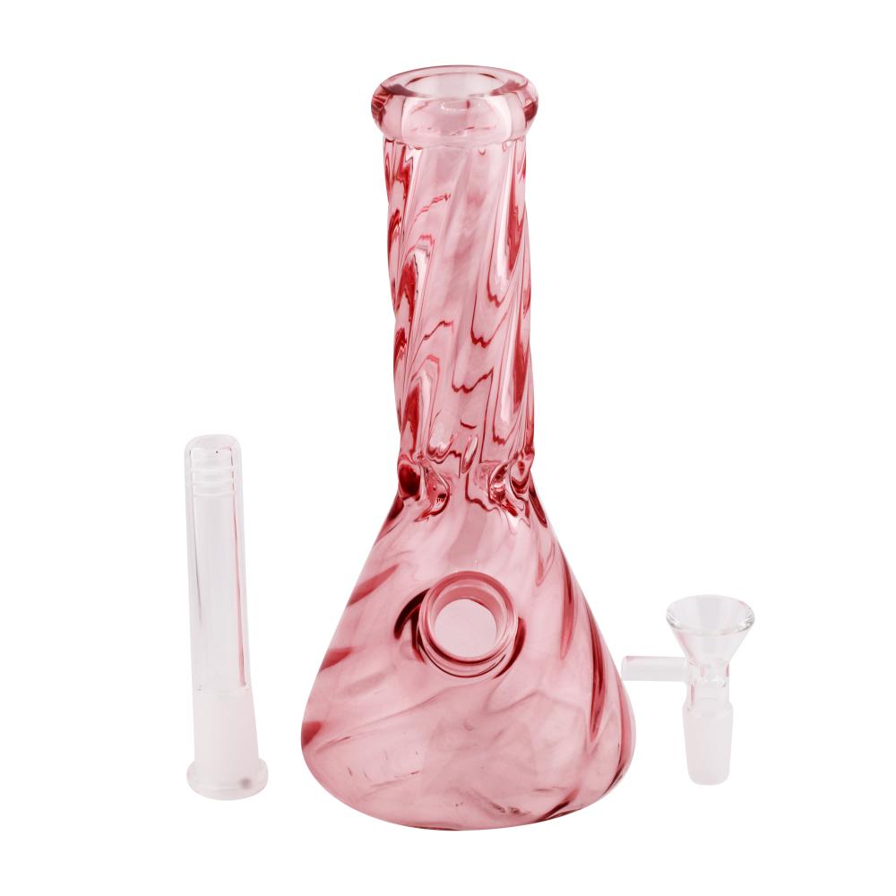 Deep Sea Swirl Water Pipe-Pink