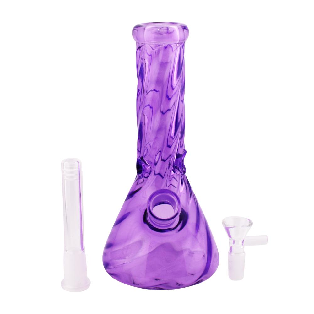 Deep Sea Swirl Water Pipe-Purple