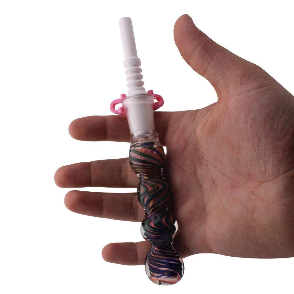 Deep Space Small Glass Nectar Collector-Dark Blue