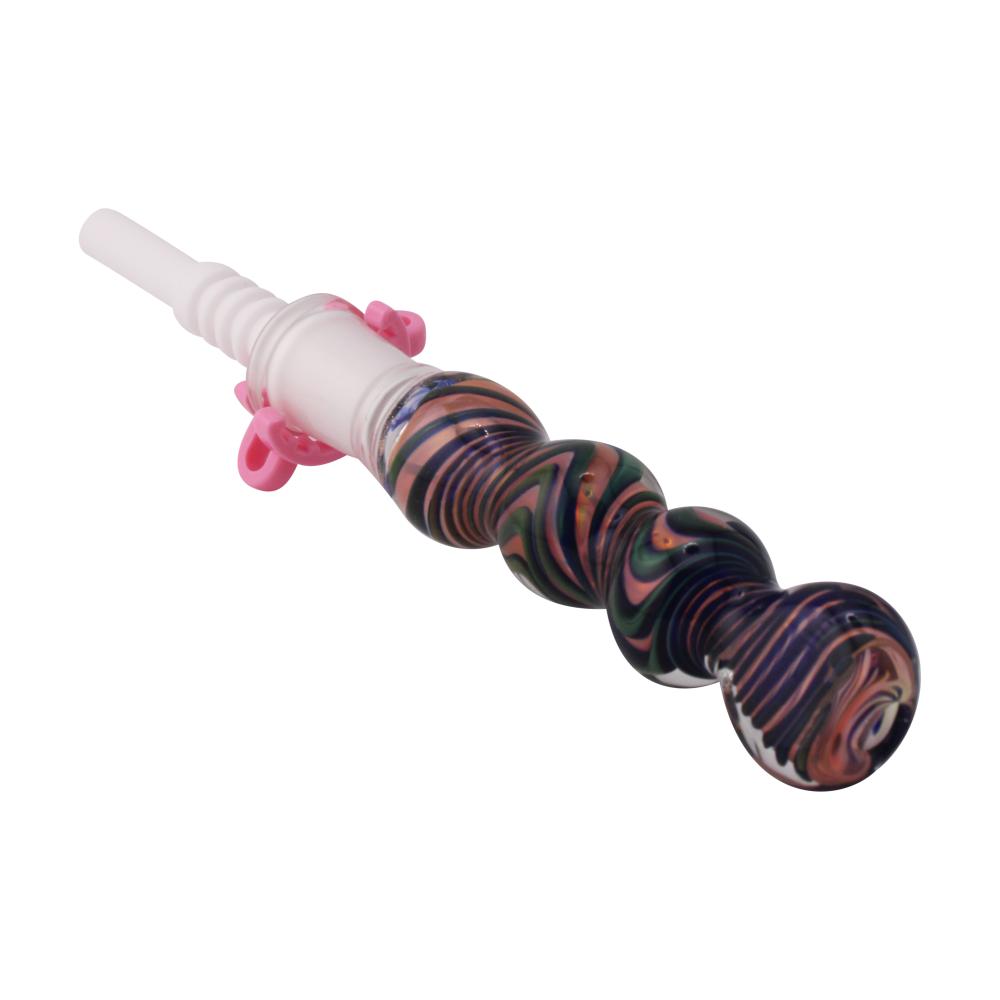 Deep Space Small Glass Nectar Collector-Dark Blue