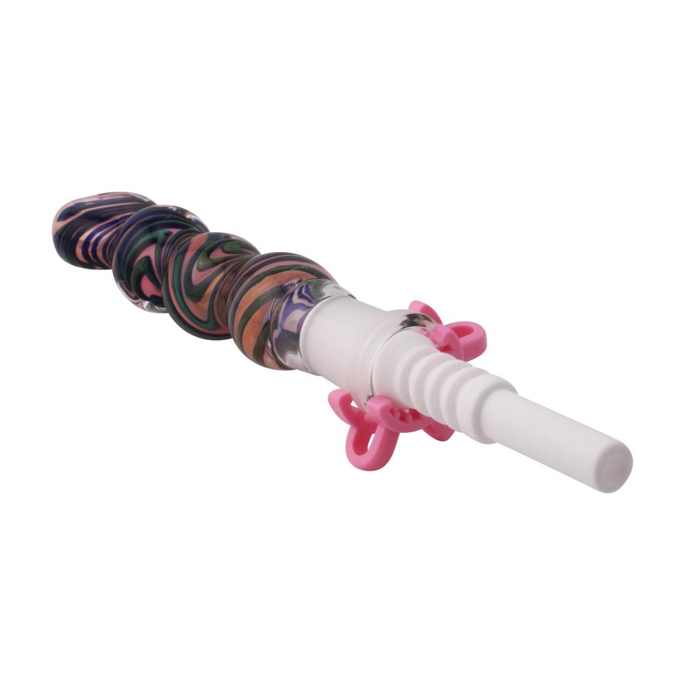 Deep Space Small Glass Nectar Collector-Dark Blue