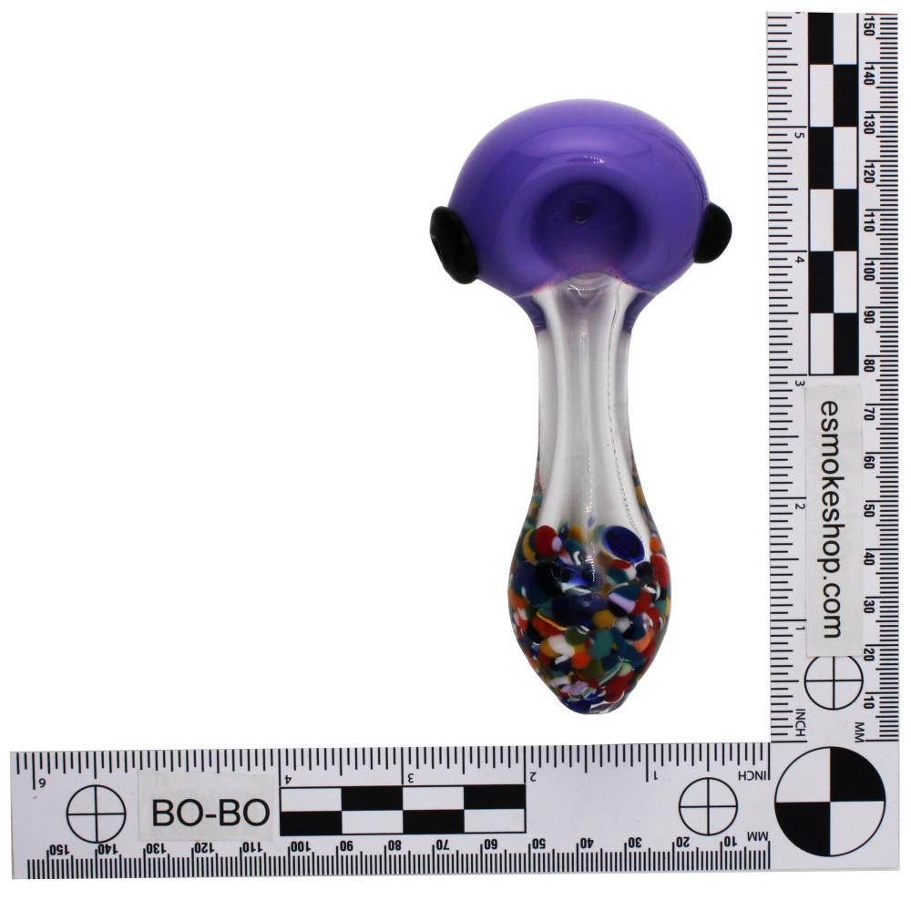 Deuzi Glass Hand Pipe-Purple