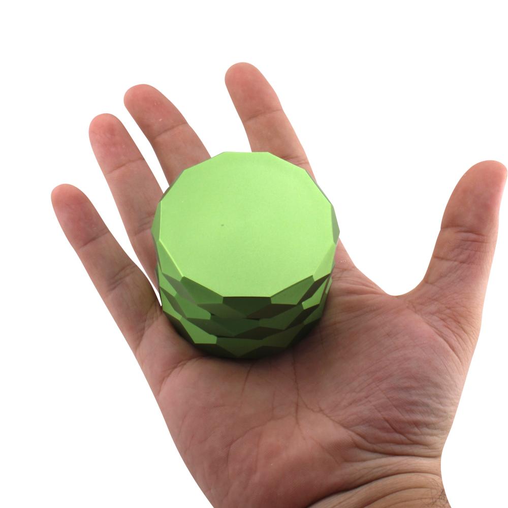 Diamond Design Metal Grinder-4 Piece-Green