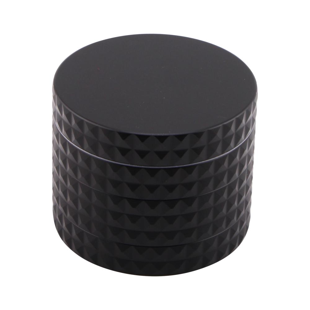 Dodecahedron Design Metal Grinder-4 Piece-Black