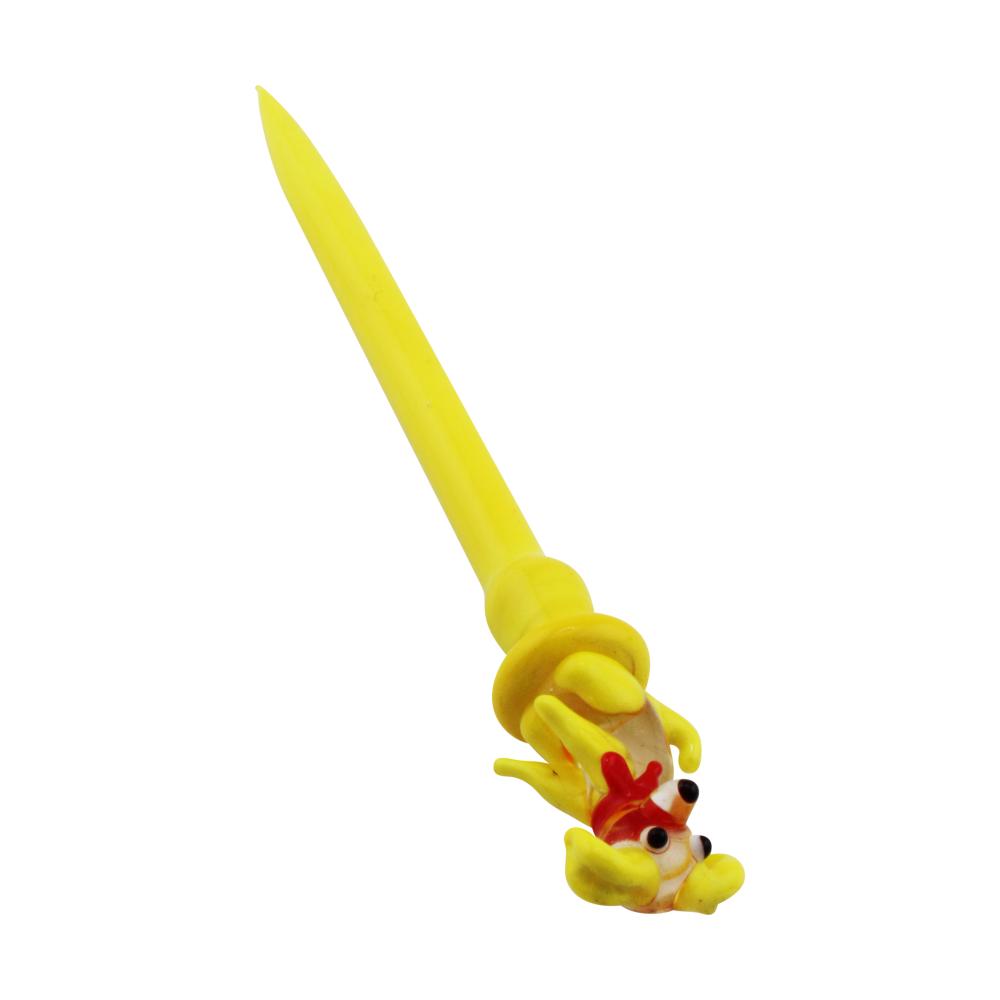 Dog Design Dabbing Tool-Yellow