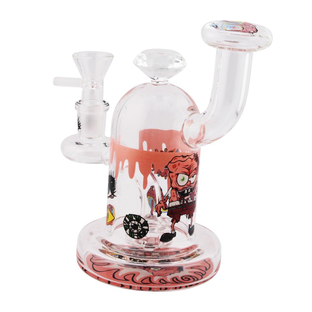 Dreamscape Mushroom Eye Water Pipe-Pink