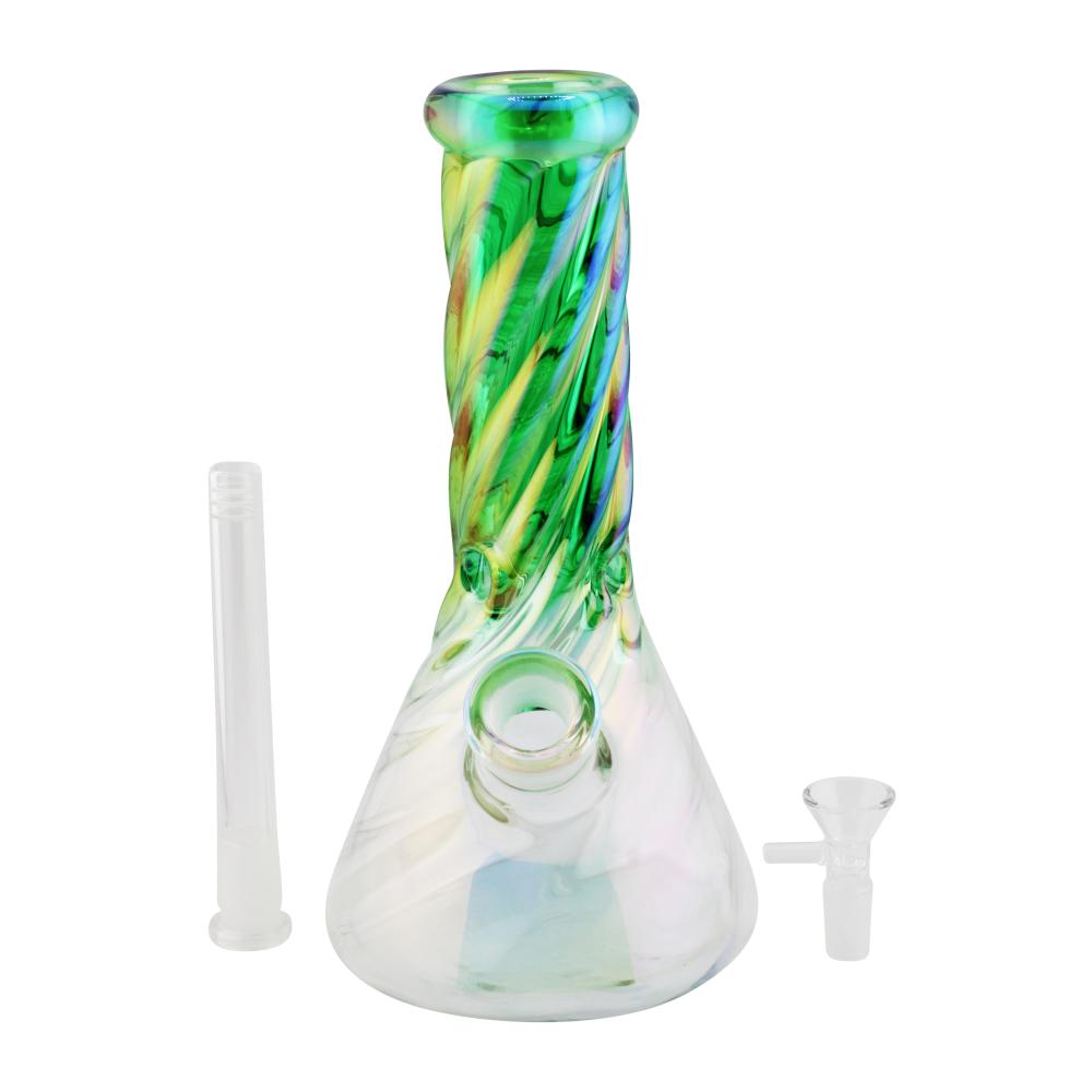 Electro Twist Beaker Water Pipe-Green