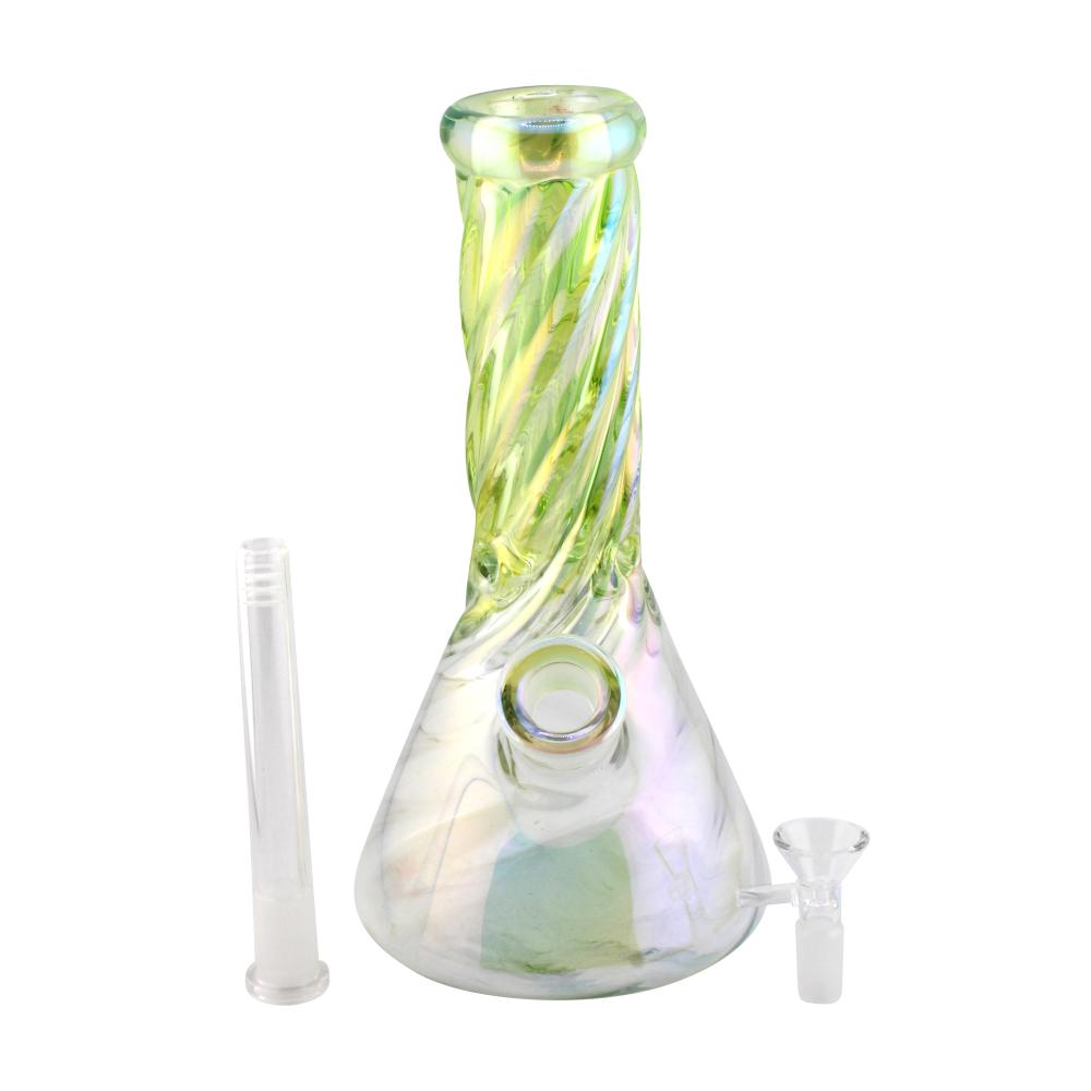 Electro Twist Beaker Water Pipe-Light Green
