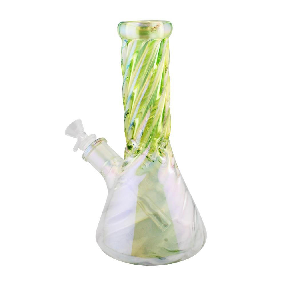 Electro Twist Beaker Water Pipe-Light Green