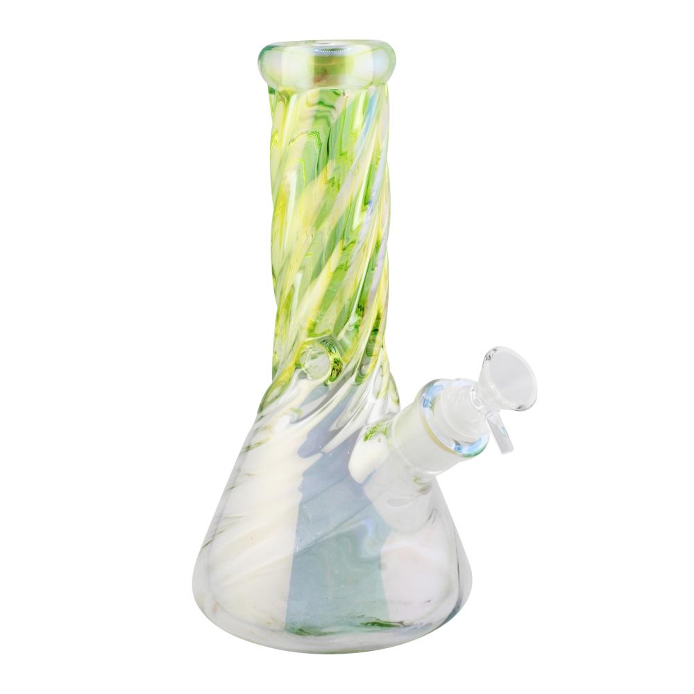 Electro Twist Beaker Water Pipe-Light Green