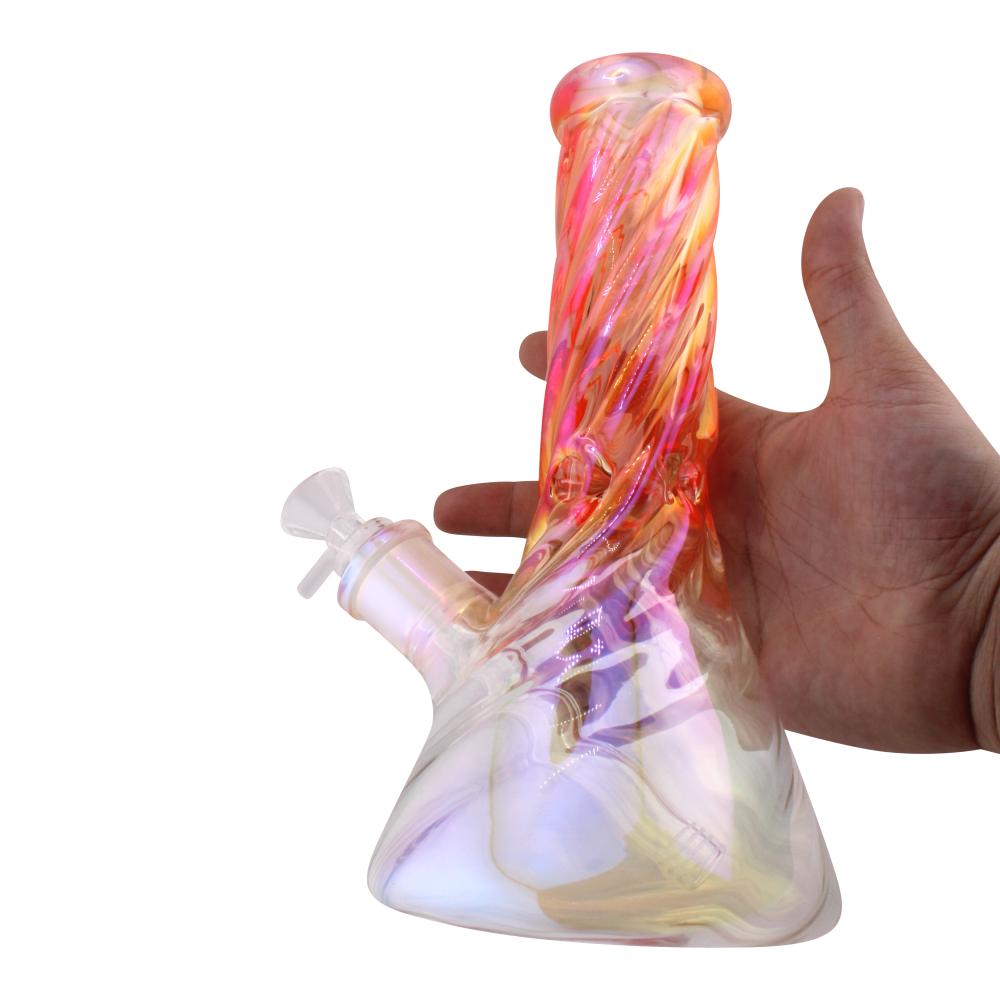 Electro Twist Beaker Water Pipe-Orange