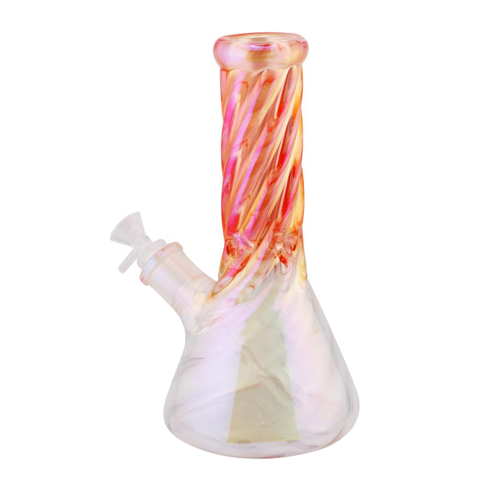 Electro Twist Beaker Water Pipe-Orange