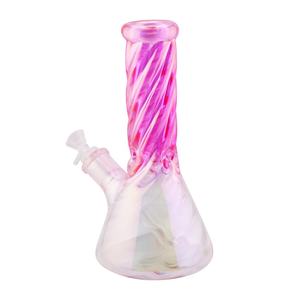Electro Twist Beaker Water Pipe-Pink