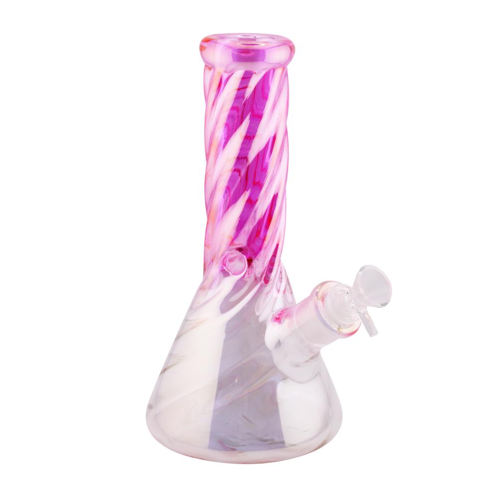 Electro Twist Beaker Water Pipe-Pink