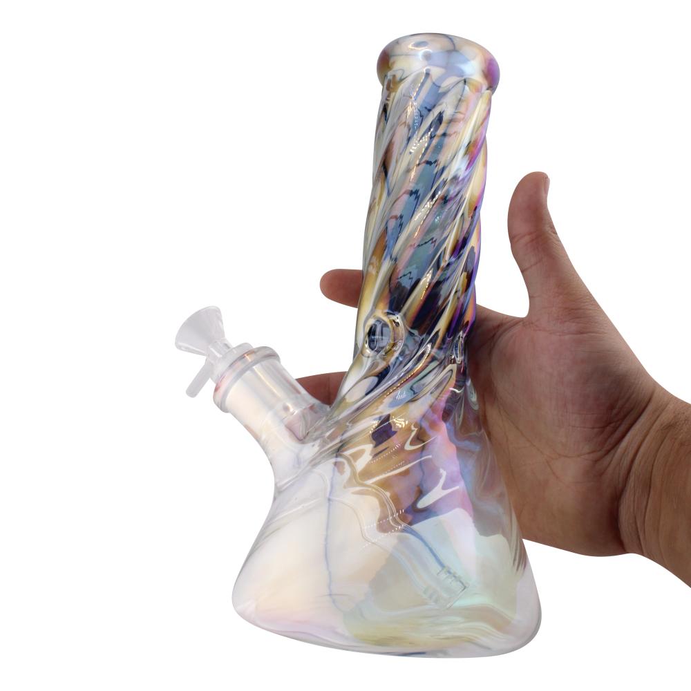 Electro Twist Beaker Water Pipe-Purple