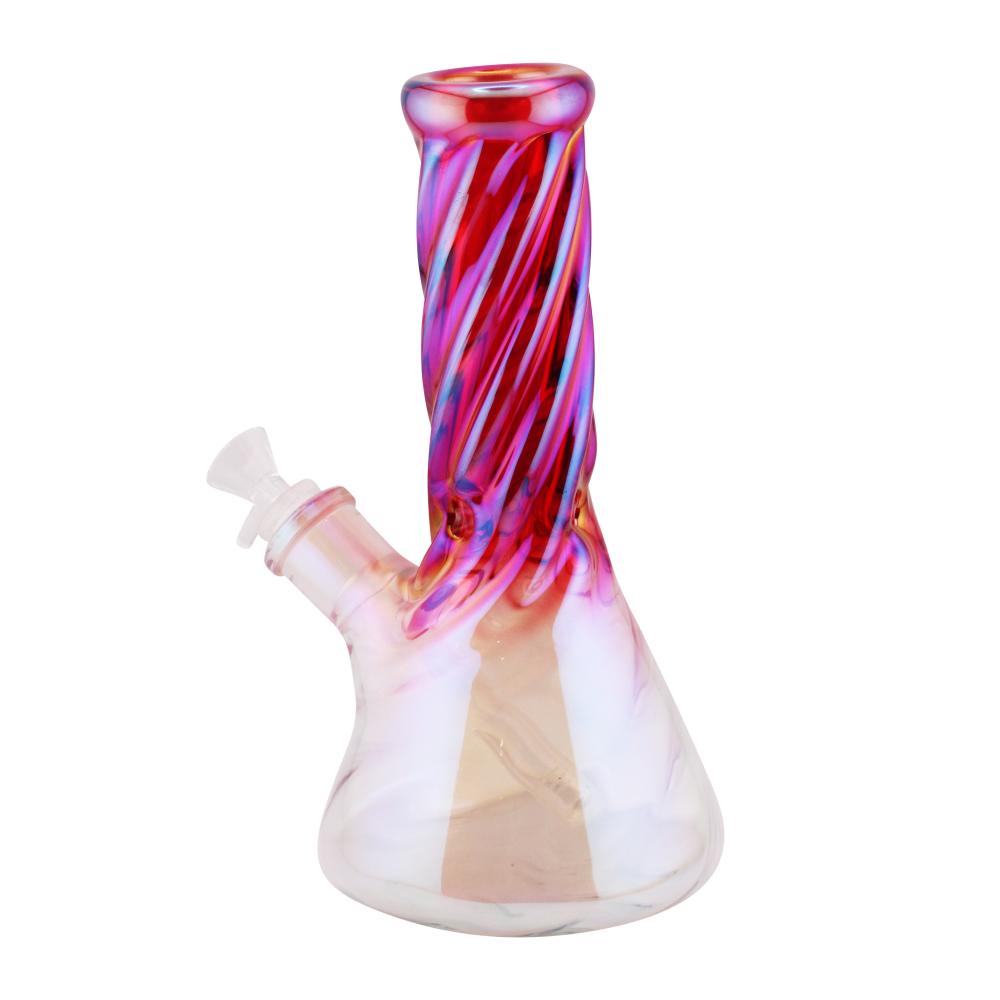 Electro Twist Beaker Water Pipe-Red