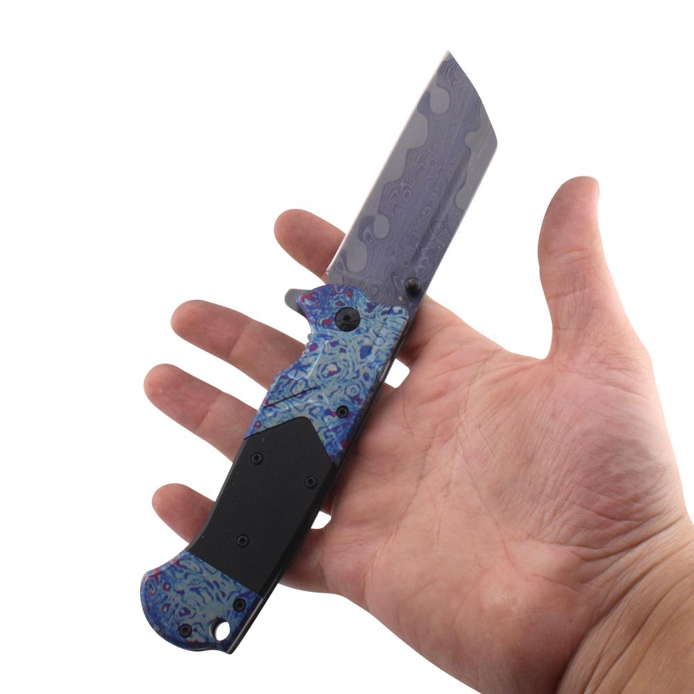 Elit Edge N29 Folding Metal Pocket Knife-Blue