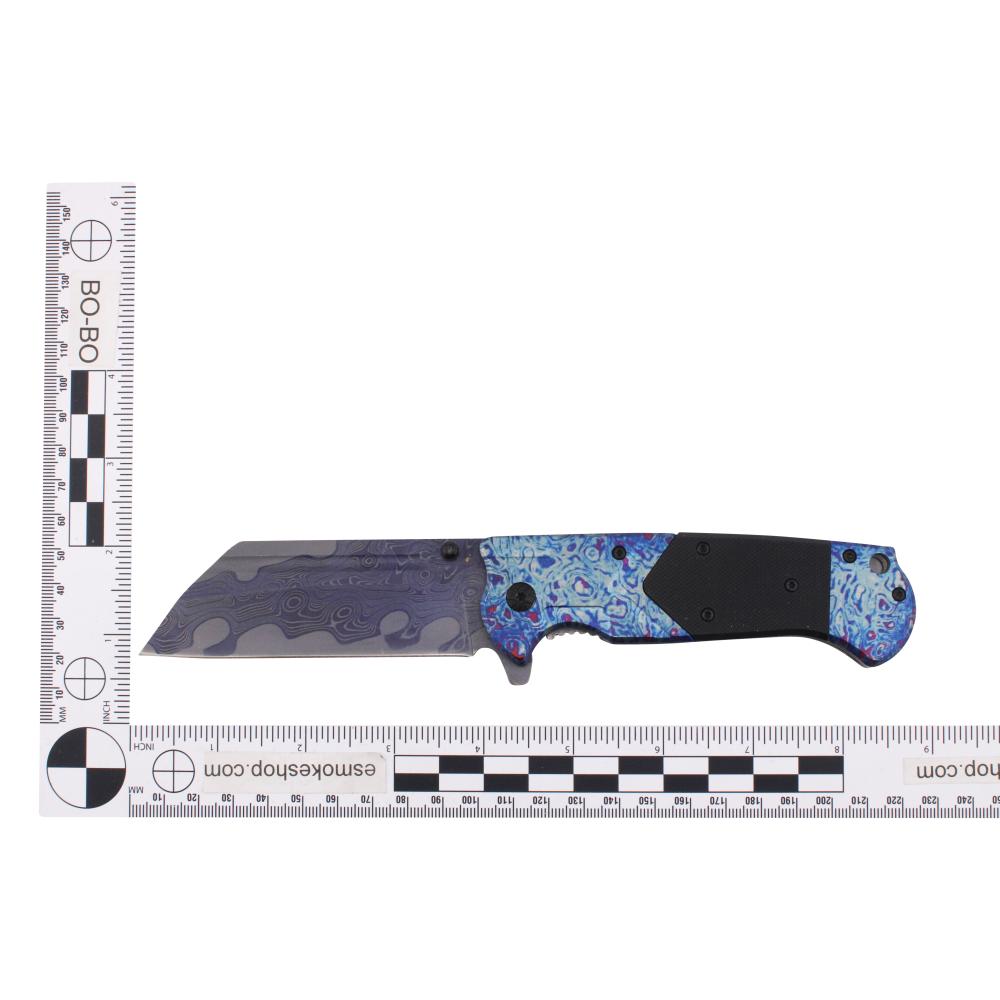 Elit Edge N29 Folding Metal Pocket Knife-Blue
