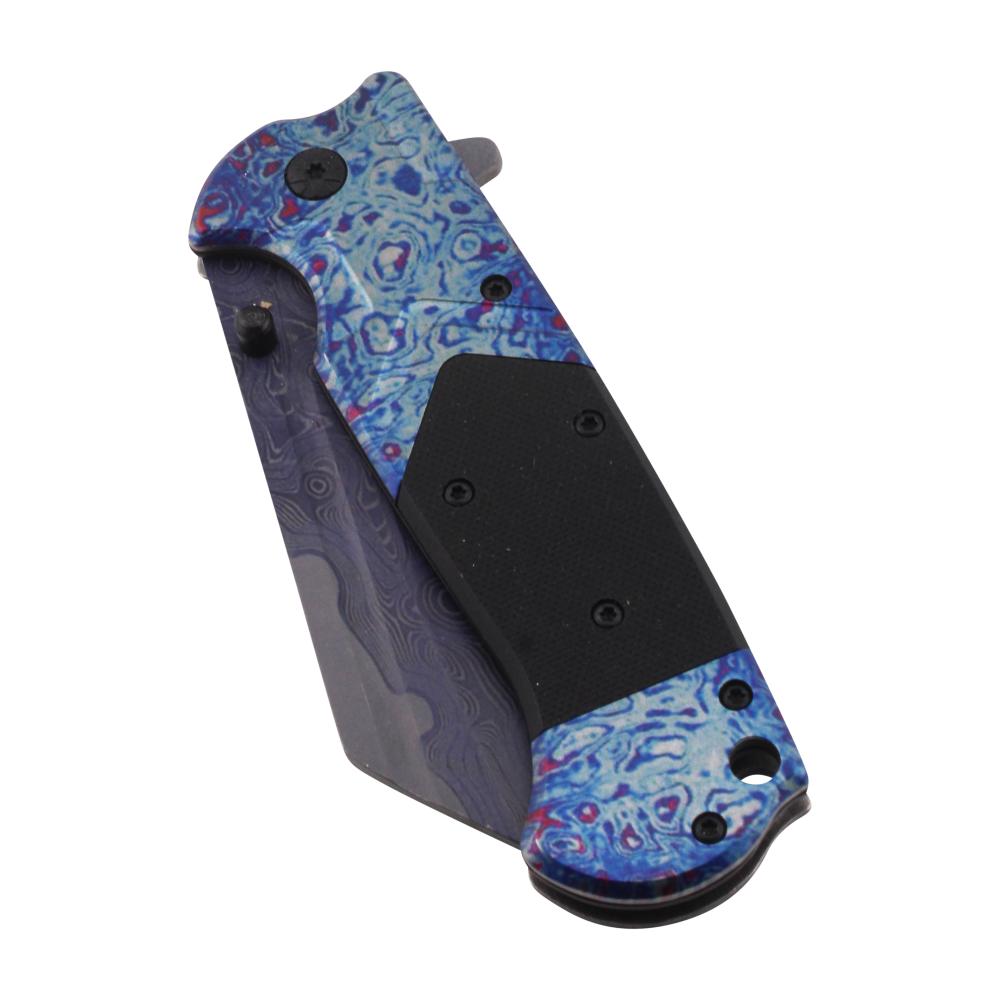 Elit Edge N29 Folding Metal Pocket Knife-Blue