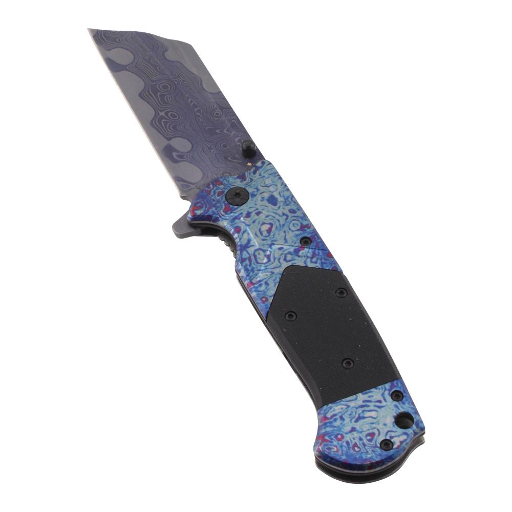 Elit Edge N29 Folding Metal Pocket Knife-Blue