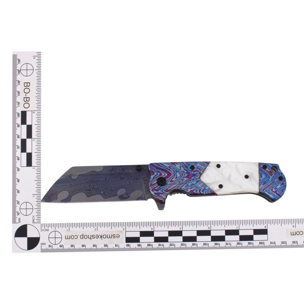 Elit Edge N29 Folding Metal Pocket Knife-White