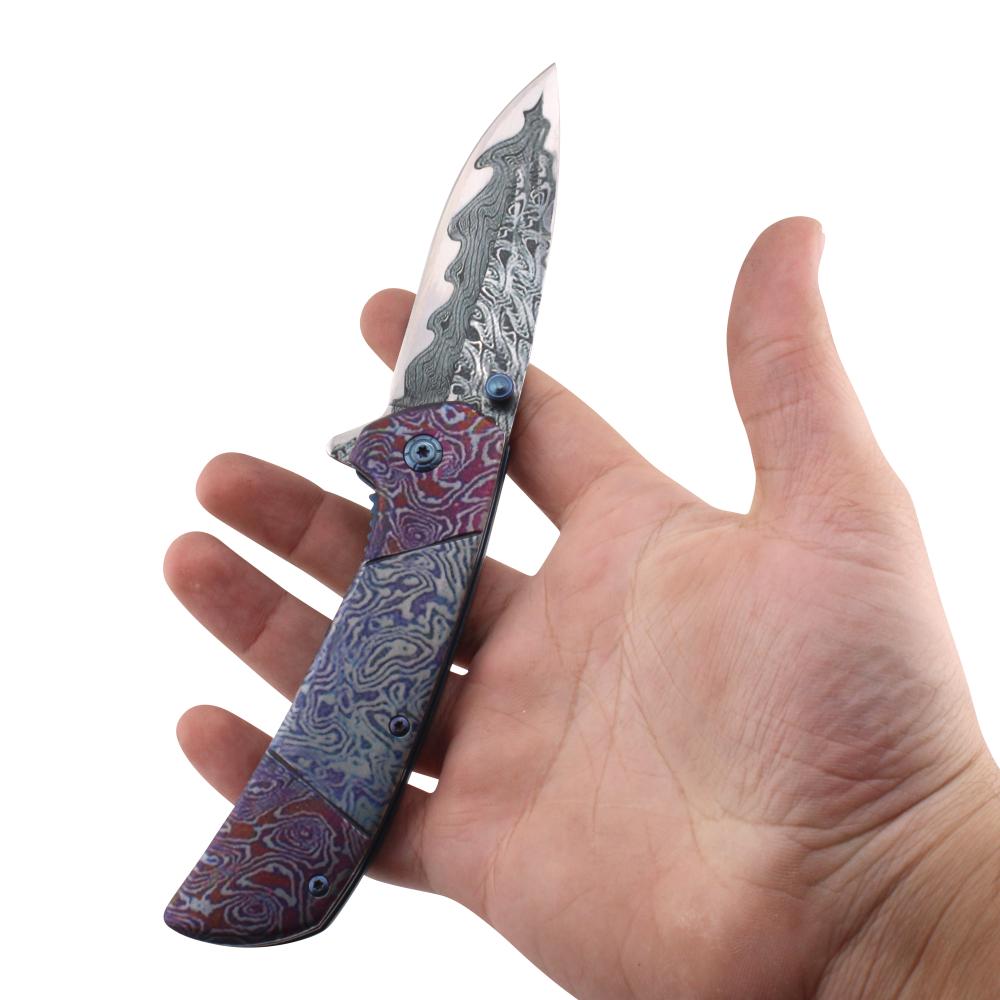 Elite Edge N25 Folding Metal Pocket Knife-Mix