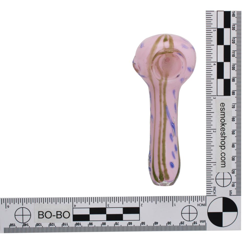Fairy Glass Hand Pipe-Pink