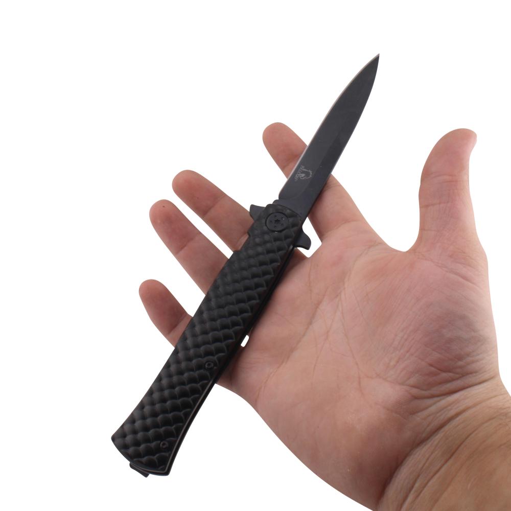Falcon N17 Folding Metal Pocket Knife-Black